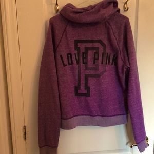 VS PINK ZIP UP HOODIE